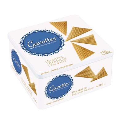 Saviva Food Services - Cigarette Dentelle 1 x 250 pièces